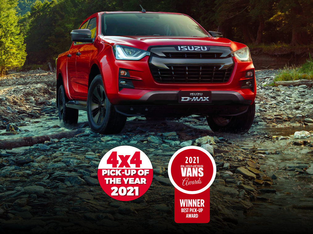 O novo ISUZU D-MAX ganha 'BEST PICK-UP'